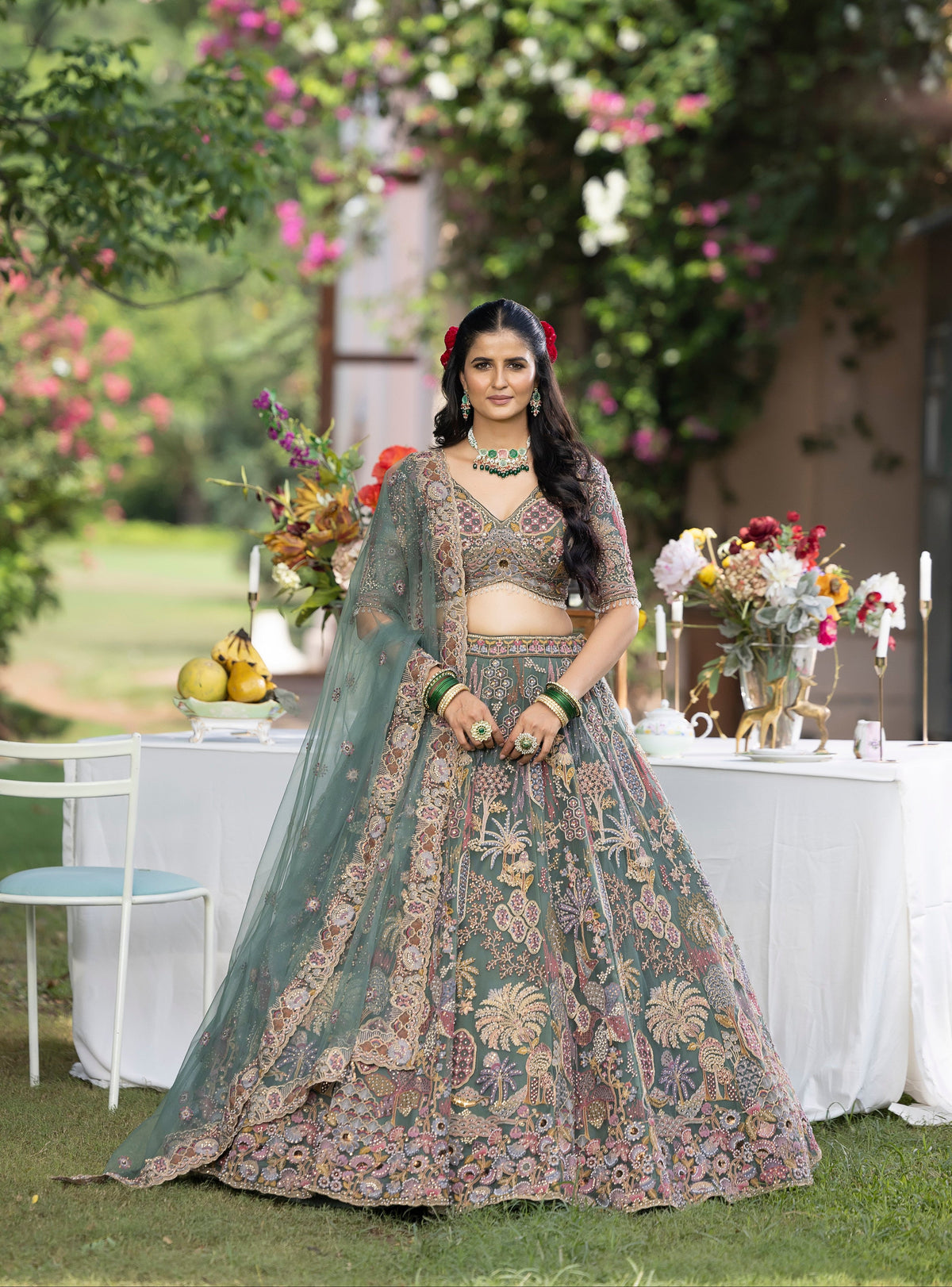 CROP TOP LEHENGA