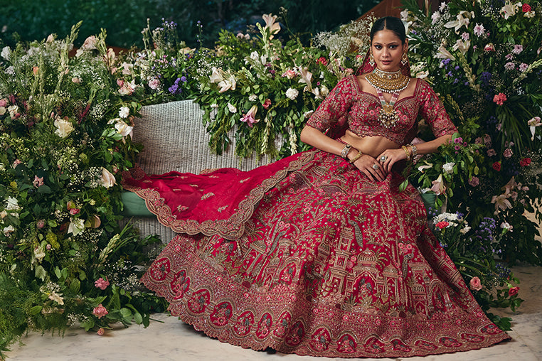 Rani Heritage Rosetta Zardosi Couture