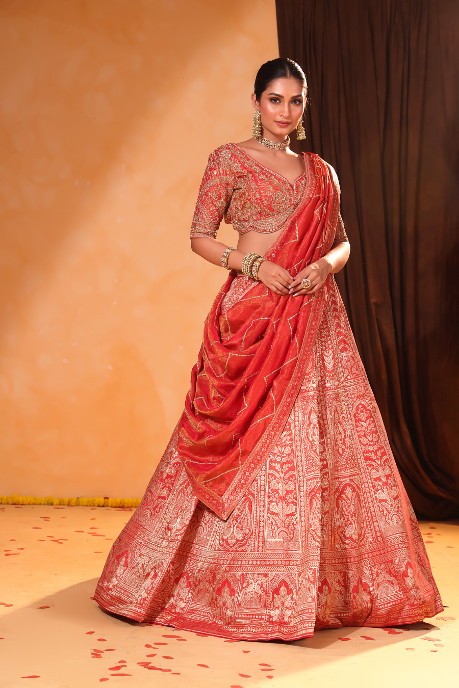 Rani Leher – Banarasi Zari Celebration Lehenga