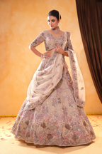Beige Reverie – Classic Neutral Lehenga