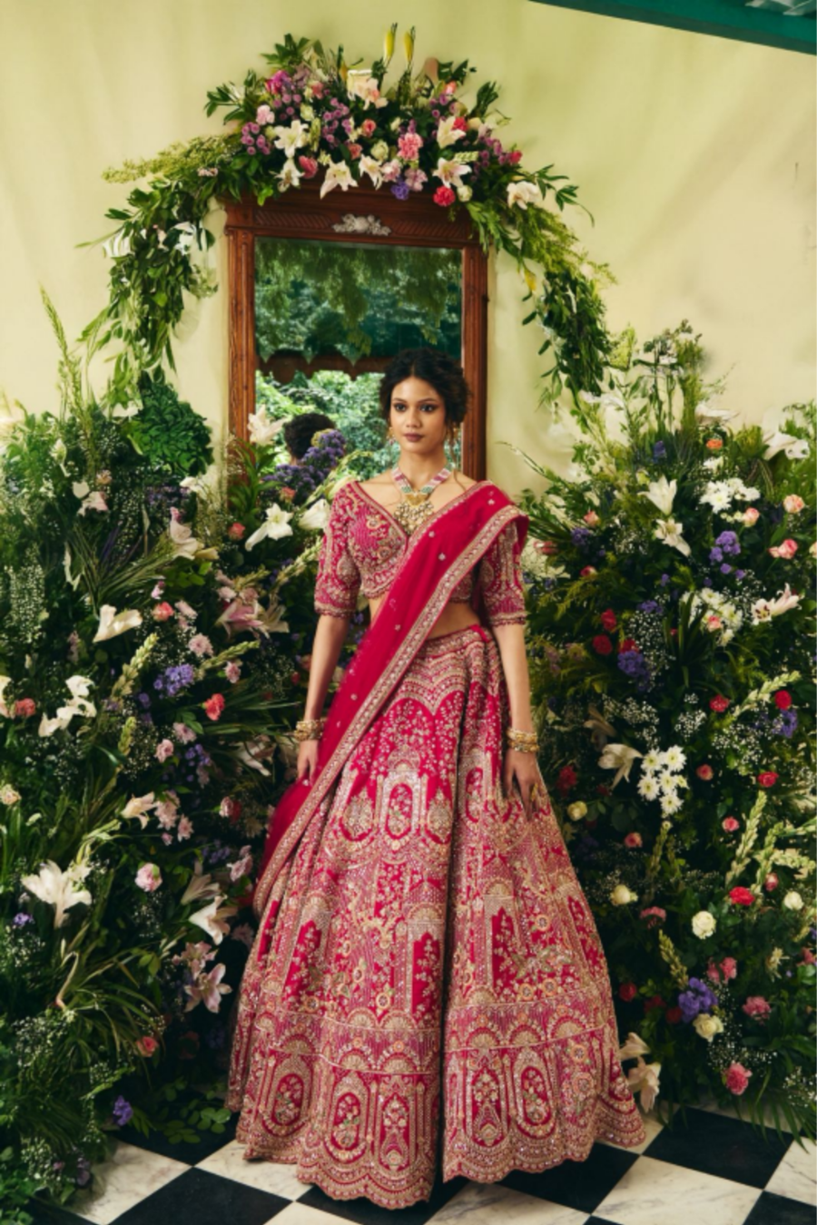 Rani Blossom Royale Lehenga