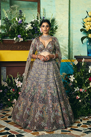 Mystic Vantara Bloom Lehenga