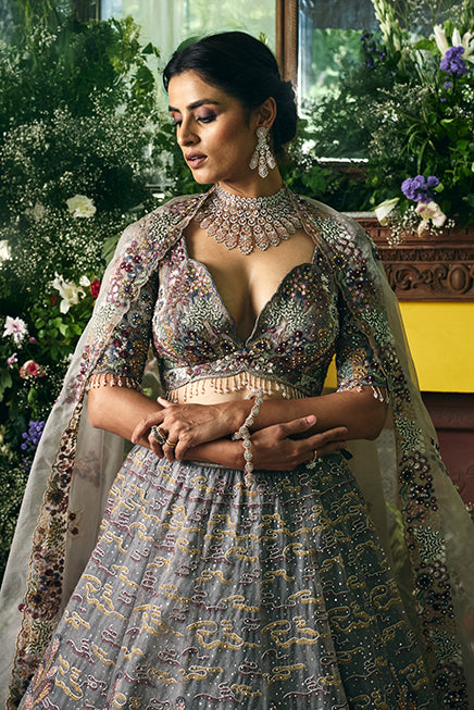 Mystic Vantara Bloom Lehenga