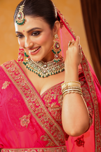 Peacock Riwaayat – Rani Pink Bridal Lehenga