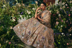 Enchanted Pastel Meadow Artistry Lehenga