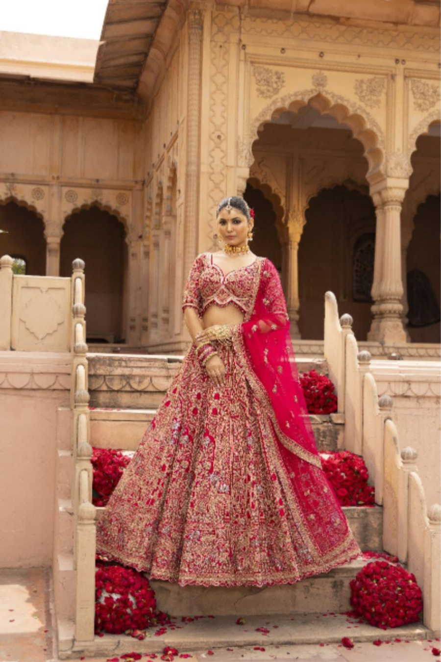 Majestic Bridal Glow Lehenga