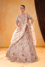 Beige Reverie – Classic Neutral Lehenga