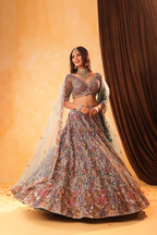 Mayurika – The Regal Bloom Lehenga