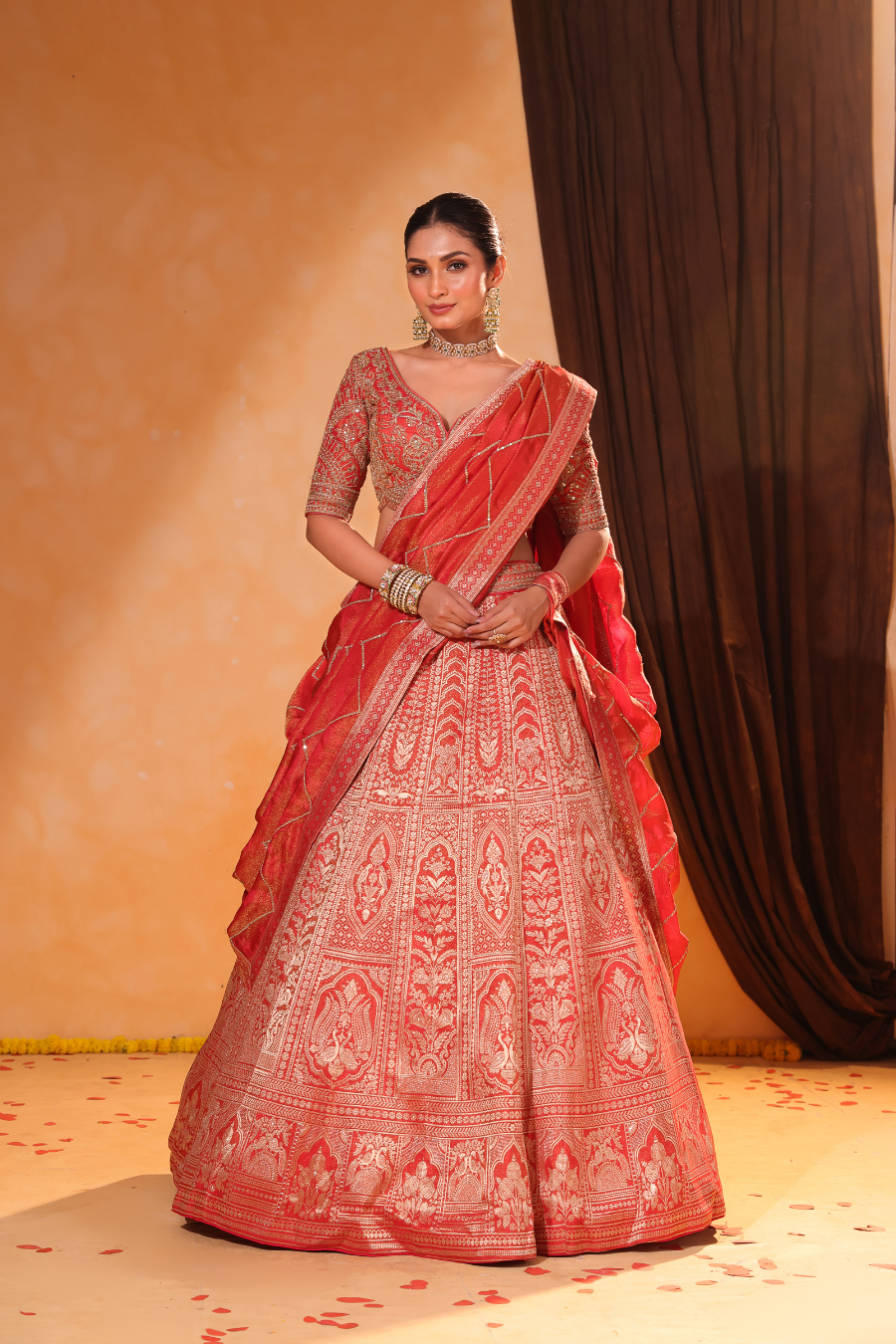 Rani Leher – Banarasi Zari Celebration Lehenga