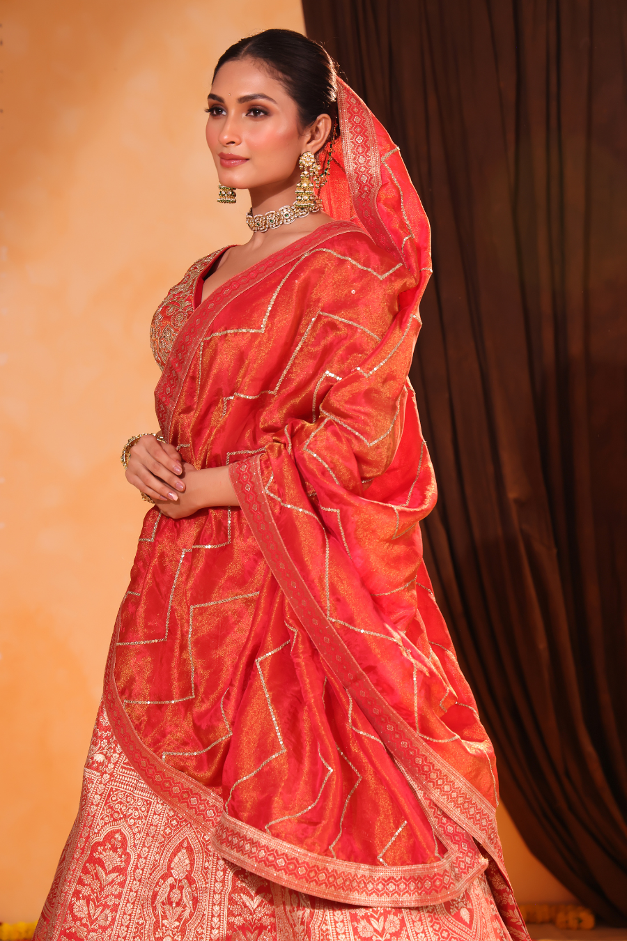Rani Leher – Banarasi Zari Celebration Lehenga