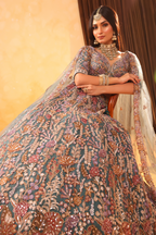 Mayurika – The Regal Bloom Lehenga