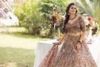 Rustic Vantara Bloom Lehenga
