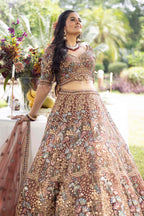 Rustic Vantara Bloom Lehenga