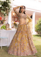 Sunrise Flora Majesty Artisan Embroidered Lehenga