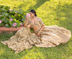 Regal Sunehri Royale Banarasi Bridal Lehenga