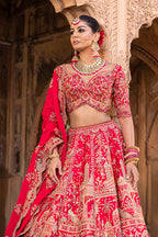 Golden Radiance Bridal Lehenga