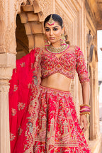 Golden Radiance Bridal Lehenga
