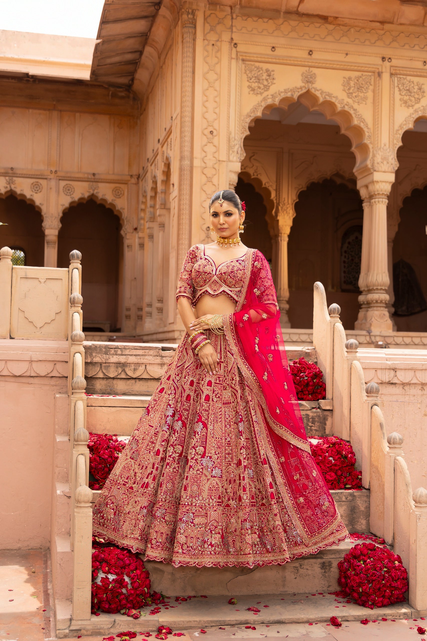 Majestic Bridal Glow Lehenga