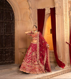 Maroon Regal Lehenga