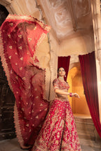 Maroon Regal Lehenga