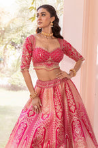 Rosette Rani Royale Banarasi Bridal Lehenga