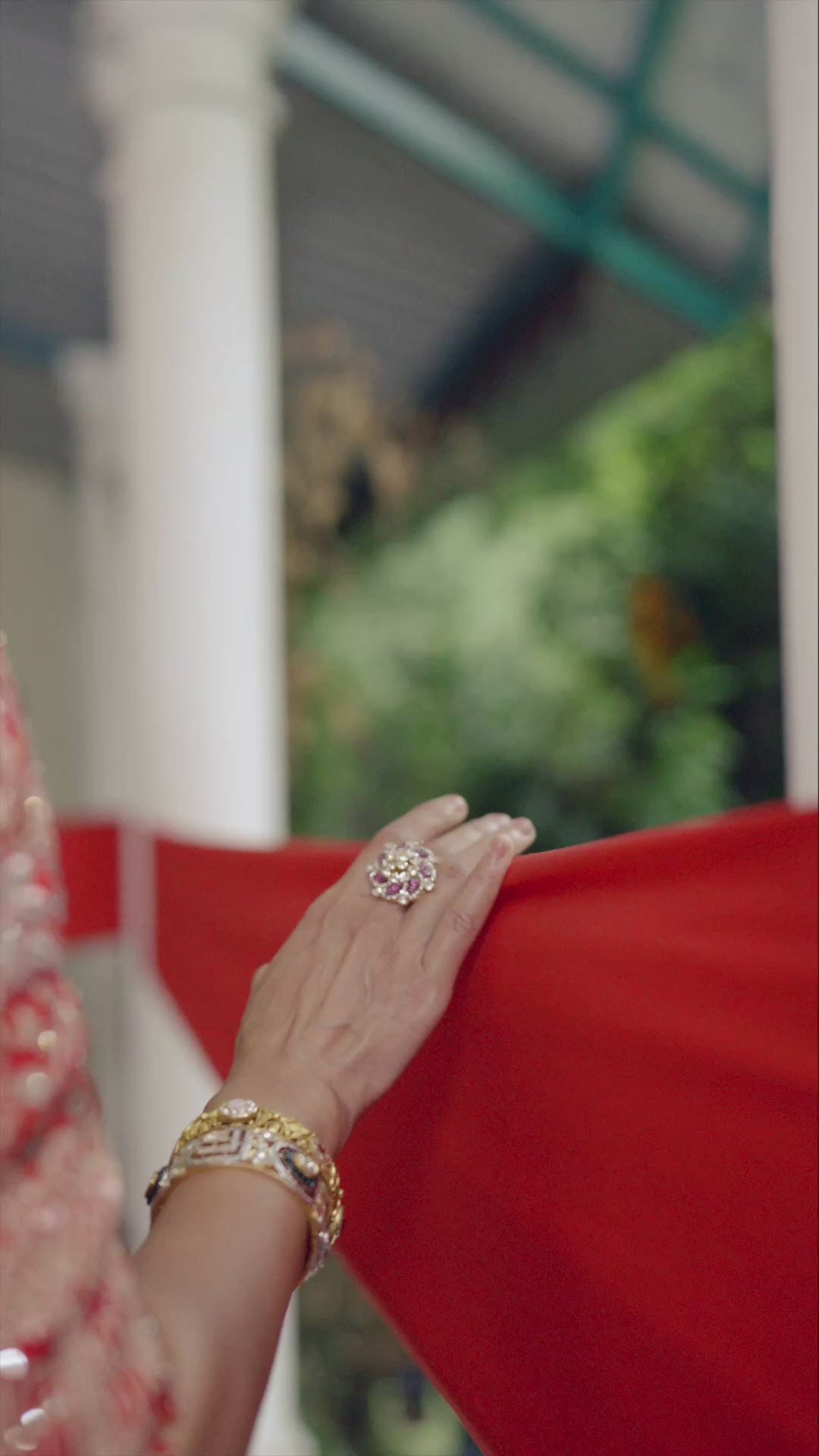 Imperial Ruby Charm Lehenga